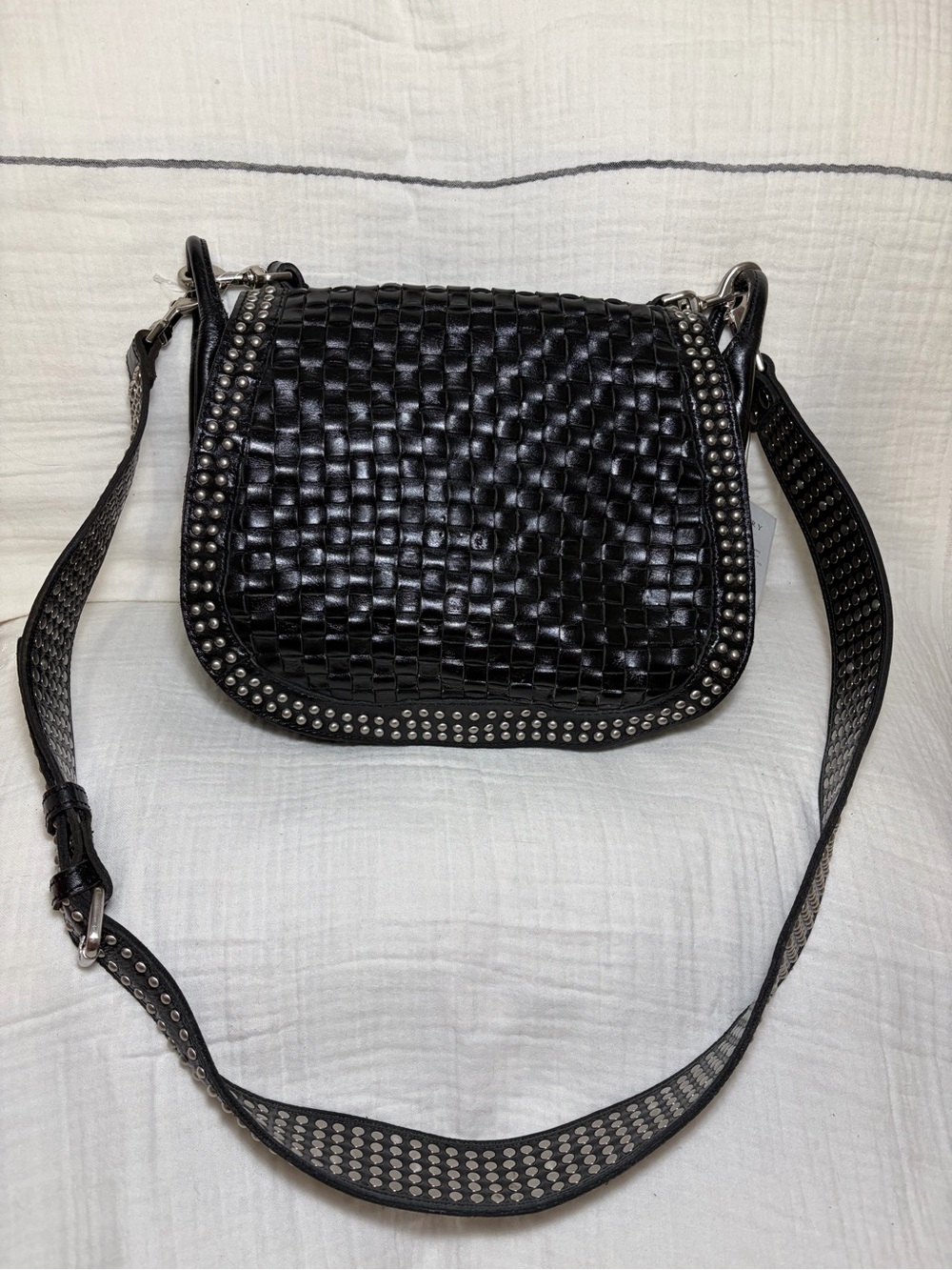 Patricia Nash Discovery Acerra Crossbody Bag Black Rare Limited Edition NWT